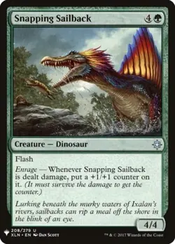 Snapping Sailback - Light Play MTG Mystery Booster - Image 1