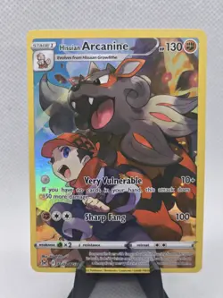 Pokemon TCG Hisuian Arcanine TG08/TG30 SWSH11: Lost Origin Trainer Gallery NM - Image 1
