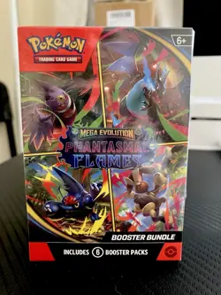 Poke’mon TCG Mega Evolution Phantasmal Flames 5x Booster Bundle (Factory Sealed) - Image 5