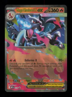 MEGA CHARIZARD X EX PROMO HOLO 029 NM POKEMON - Image 1