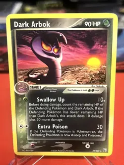 Dark Arbok 29/109 Uncommon Team Rocket Returns Pokemon Moderately Played - Image 1
