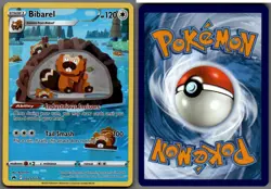 2023 Pokemon, Crown Zenith Galarian Gallery, #GG25/GG70 Bibarel, Holo Rare - Image 1