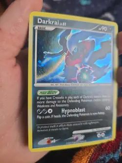 Pokemon Darkrai LV 61DP52 Holo Diamond Pearl Promo 2009 LP - Image 2