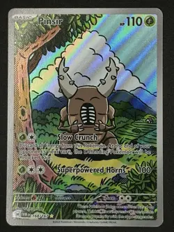 Pinsir 168/167 Illustration Rare Twilight Masquerade SV06 Pokemon NEAR MINT - Image 1