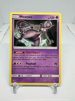 TCG POKEMON MEWTWO 75/214 UNBROKEN BONDS - Image 1