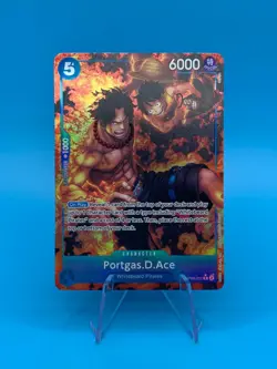 Portgas D. Ace - OP08-052 - Treasure Rare - Royal Blood - One Piece English - Image 1