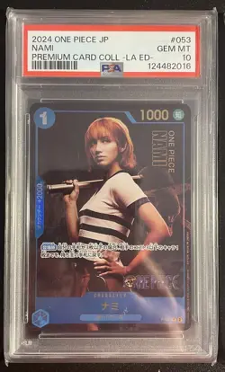 Nami Luffy Zoro - P-053/055/056 - SEQUENTIAL PSA 10 - Live Action One Piece JP - Image 3