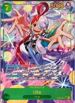 Uta (061) (Alternate Art) EB03-061 Extra Booster: One Piece Heroines Edition... - Image 1