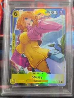 2026 One Piece ST29 En #006 Stussy Alternate Art PSA 10 GEM MINT - Image 3
