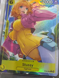 2026 One Piece ST29 En #006 Stussy Alternate Art PSA 10 GEM MINT - Image 4