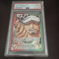 Bandai One Piece Card Game Trafalgar Law OP01-002 Alt Art Foil JP PSA 10 - Image 1