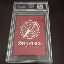 Bandai One Piece Card Game Trafalgar Law OP01-002 Alt Art Foil JP PSA 10 - Image 2