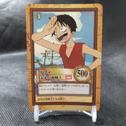 Luffy One Piece Card Dass Bandai Japan Japanese Anime No.C01 #u539 - Image 1