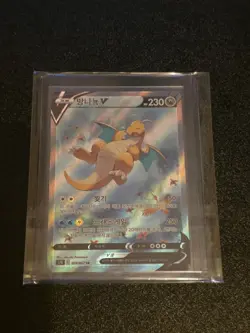 Dragonite V SR SA 074/067 S7R Blue Sky Stream Pokemon Card Korean evolving skies - Image 1