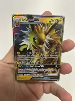 Pokemon Jolteon GX TCG Black Star Promo Holo Card SM173 NM - Image 1