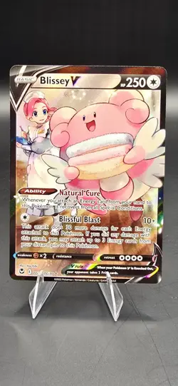 Blissey V TG22/TG30 SWSH12: Silver Tempest Trainer Gallery - Pokemon Card NM A1 - Image 1