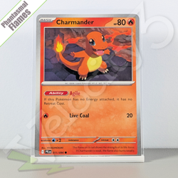 Pokemon TCG Card - Charmander 11/94 Common | Phantasmal Flames (2025) PFL - Image 1
