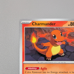 Pokemon TCG Card - Charmander 11/94 Common | Phantasmal Flames (2025) PFL - Image 3