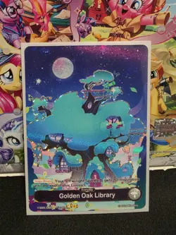 My Little Pony Trading Card Golden Oak Library Kayou SD01-ER01 1st Ed Foil 2026 - Image 1