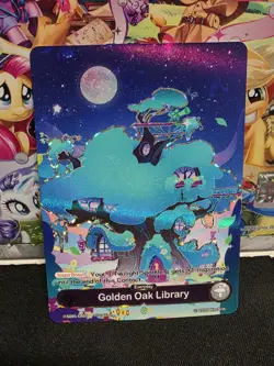 My Little Pony Trading Card Golden Oak Library Kayou SD01-ER01 1st Ed Foil 2026 - Image 2