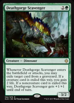 Deathgorge Scavenger - Light Play MTG Ixalan - Image 1