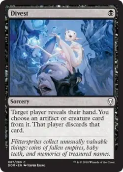 4 x Divest (087/269) - Dominaria - Common - Image 1