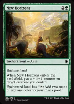 New Horizons - Light Play MTG Ixalan - Image 1