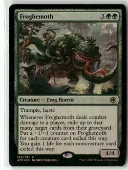 Froghemoth Foil R Adventures in the Forgotten Realms 184 NM - Image 1