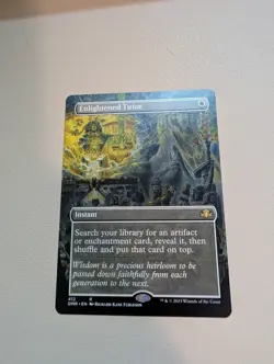 Enlightened Tutor (Borderless) Dominaria Remastered Regular - Image 1