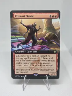 Prismari Pianist (Extended Art) Commander: Secrets of Strixhaven Regular - Image 1