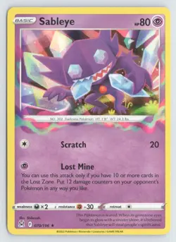 Sableye 070/196 Pokemon Lost Origin Holo Rare Near Mint - Image 1