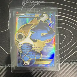 Pokemon Blastoise EX 142/146 XY Full Art Holo Ultra Rare EN 2014 - Image 1