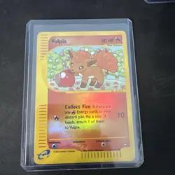 Pokemon TCG Vulpix 116/147 Aquapolis Common Reverse Holo E-Reader 50 HP English - Image 1