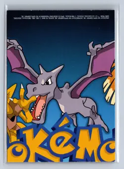 1999 Topps Pokemon TV Animation Edition Foil Geodude #74 - Image 2