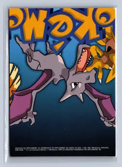 1999 Topps Pokemon Animation TV Geodude #TV6 - Image 2