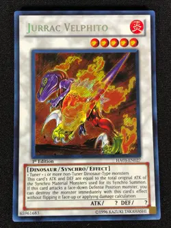 Yugioh Jurrac Velphito HA03-EN057 1st Secret (NM) - Image 1