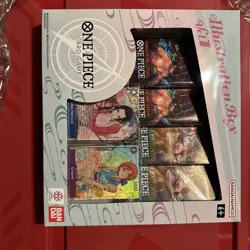 Bandai One Piece Trading Card Game - Illustration Box Volume 1 New Sealed - Image 1