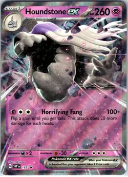 Houndstone ex 162 Sv: Scarlet & Violet Promo Cards Holo - Image 1