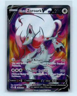 Pokemon tcg SWSH: Sword & Shield Promo Cards Hisuian Zoroark V Near Mint - Image 1