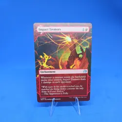 Impact Tremors - WOT #44 | NORMAL | NM | MTG | BORDERLESS | FULL ART | SHOWCASE - Image 1