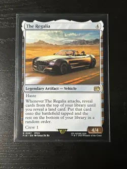 MTG The Regalia Final Fantasy Regular Rare NM - Image 1