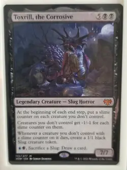 MTG Toxrill, the Corrosive - Innistrad: Crimson Vow #132 - Image 1