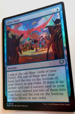 Flow State *FOIL* - Magic the Gathering - U0049 SOS NM MTG - Image 3