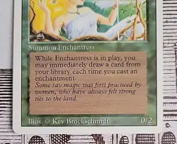MTG Verduran Enchantress x1 LP ~Revised (Magic the Gathering)*Free Shipping* - Image 4