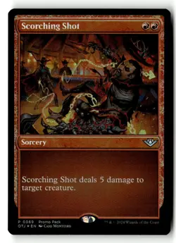 Scorching Shot 369 Promo Pack: Outlaws of Thunder Junction MTG Foil - Image 1