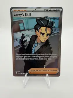Pokemon TCG Prismatic Evolutions: Larry’s Skill 139/131 NM - Image 1