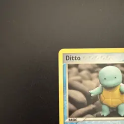 2005 Pokemon Ditto (Squirtle) EX Delta Species 64/113 Non-holo - Image 3