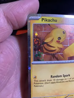 Pikachu 051/162 Pokemon Day STAMPED Cosmos Pokemon Day Promo DOUBLE SWIRL 🌀🌀 - Image 3