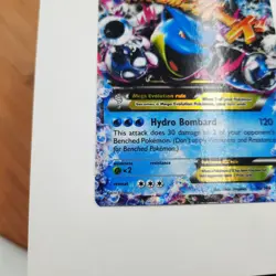 M Blastoise EX 30/146 XY Base Set Holo Mega Pokemon Pack Fresh - Image 4