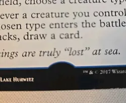 MTG- Commander 2017 - Kindred Discovery MISPRINT! NO HOLO STAMP - Image 3